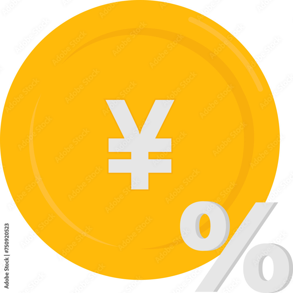 Obraz premium Japan Yen Currency Tax