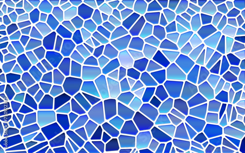 abstract vector stained-glass mosaic background