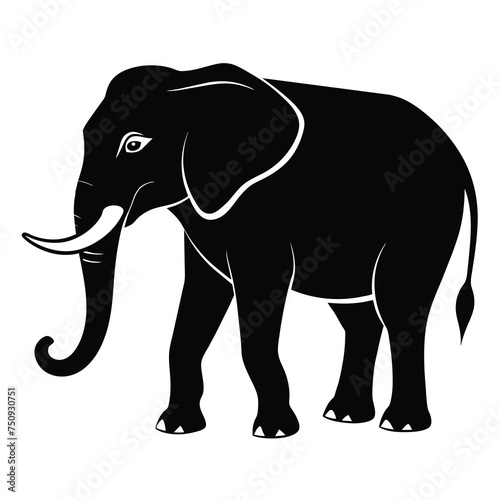 An elephant vector illustration