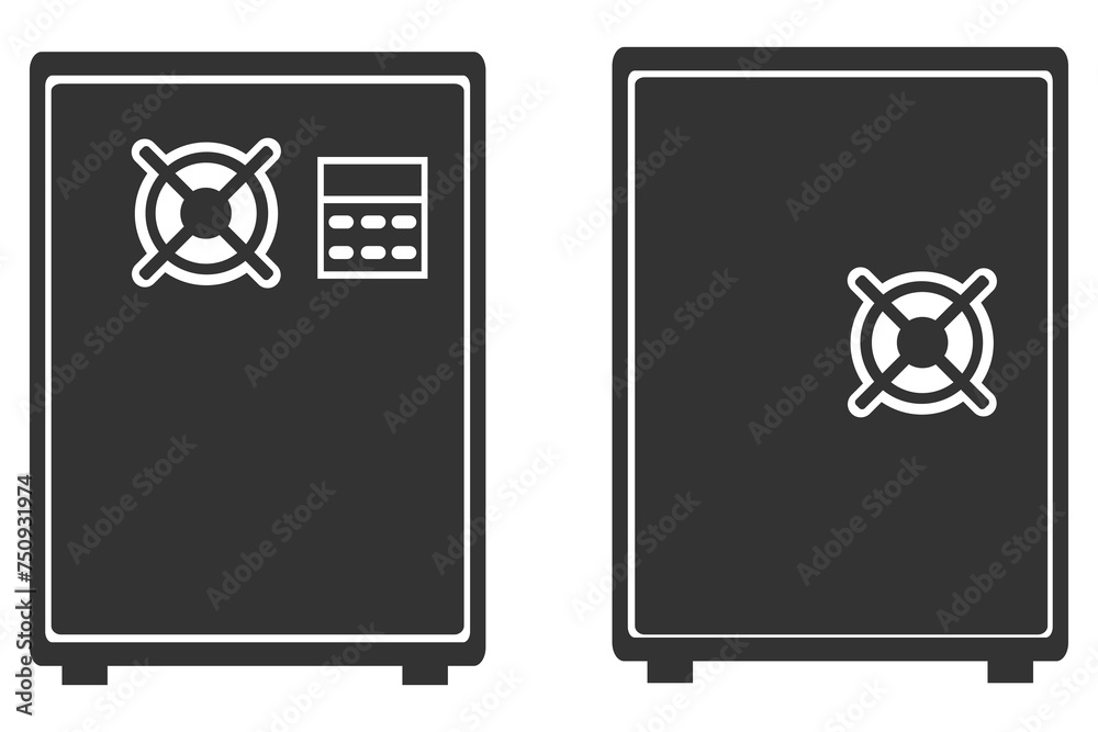 Safe icon. Protection background vector ilustration. Safe icon. Protection background vector ilustration.