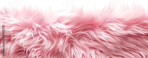 pink fur background. © Yahor Shylau 