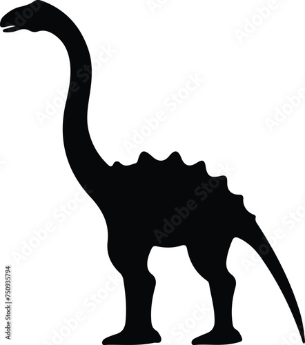 Diplodocus  silhouette