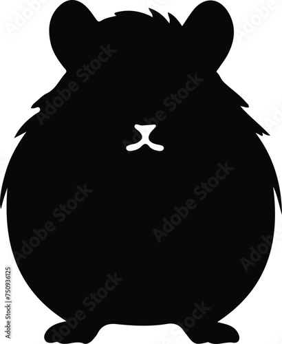hamster  silhouette