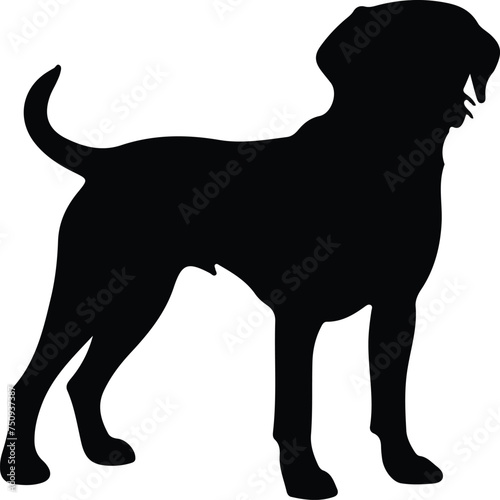 Labrador Retriever   silhouette