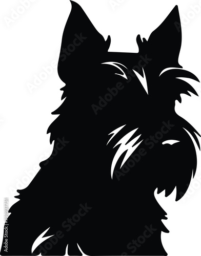 Scottish Terrier   silhouette