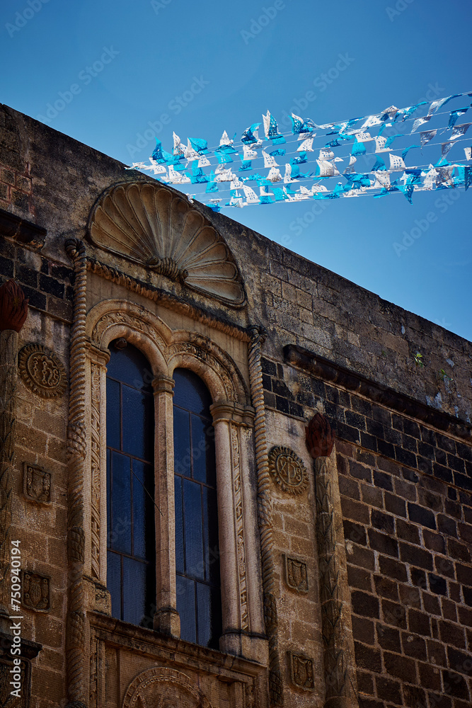 Convento de San Francisco de Asís de Calpan, Puebla, México Stock Photo ...