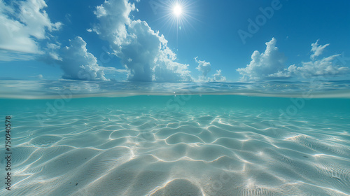 Ocean water in the Sun