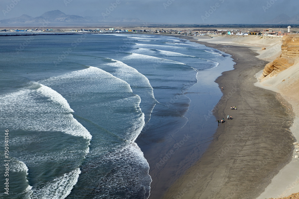 Chicama is famous for being home to one of the longest lefthand waves