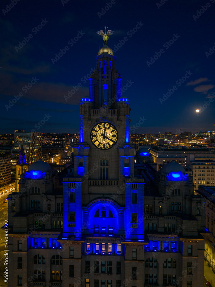Fototapeta premium The Waterfront at Liverpool