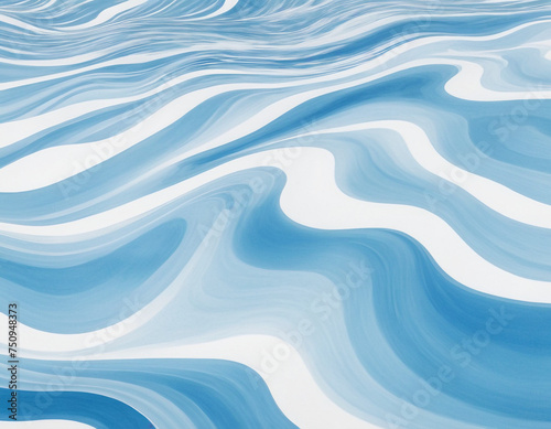 abstract blue wave background