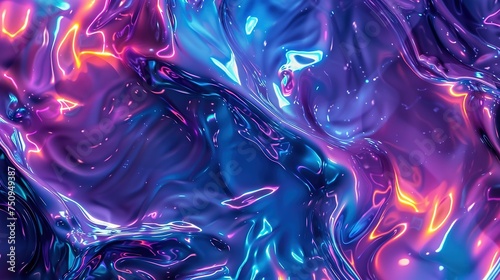 Purple  black hues in a swirling abstract liquid pattern  Curve Dynamic Fluid Liquid Wallpaper ideal for creative multicolor Neon Sky Gradient Background.