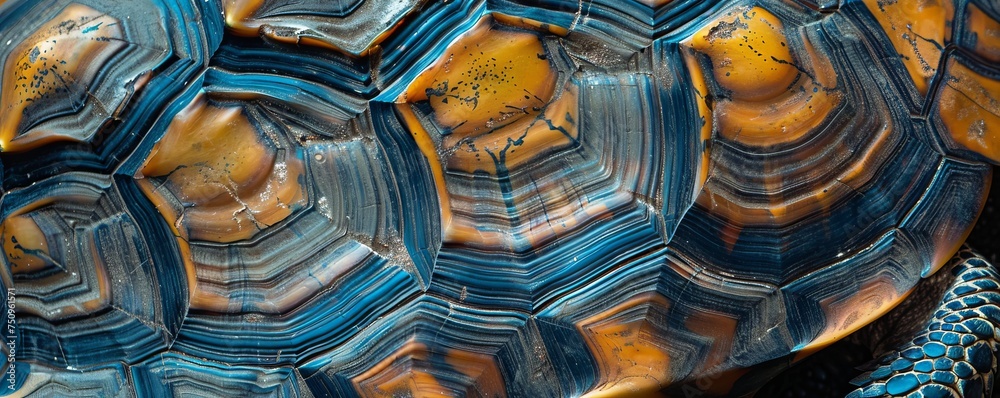 turtle shell background.