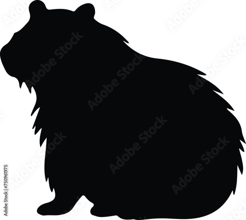 wombat  silhouette