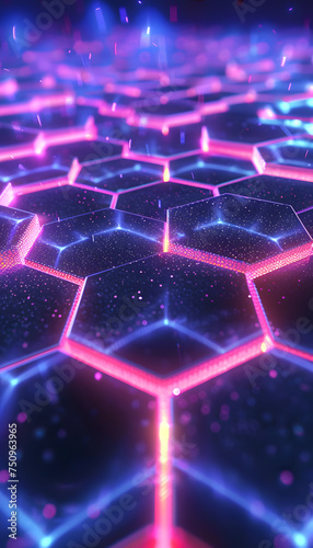 Hexagon Technology Background