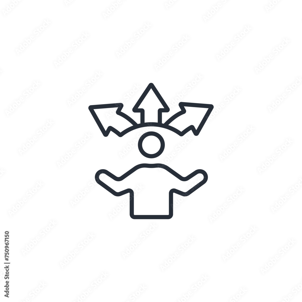 alternative direction icon. vector.Editable stroke.linear style sign for use web design,logo.Symbol illustration. alternative direction icon. vector.Editable stroke.linear style sign for use web design,logo.Symbol illustration.