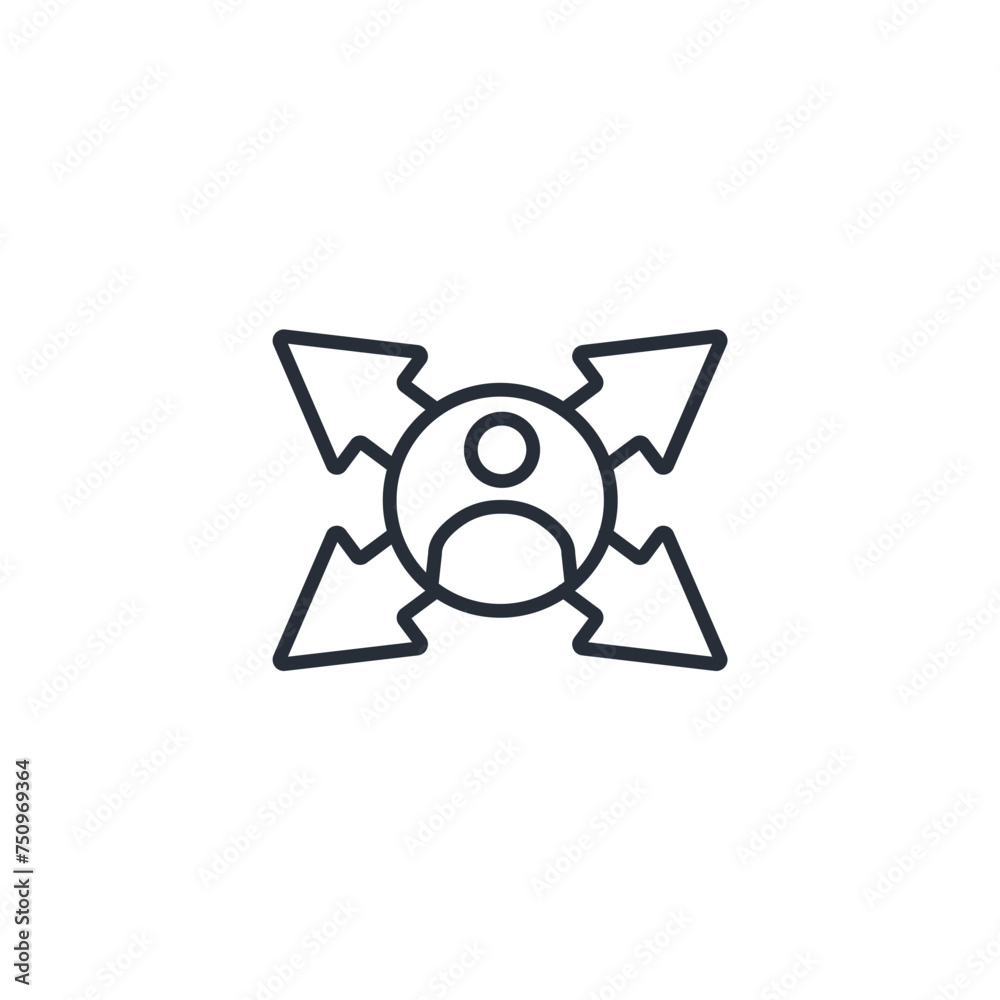 opportunity icon. vector.Editable stroke.linear style sign for use web design,logo.Symbol illustration. opportunity icon. vector.Editable stroke.linear style sign for use web design,logo.Symbol illustration.