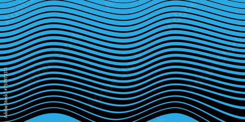Blue fluid stripe texture, pattern
