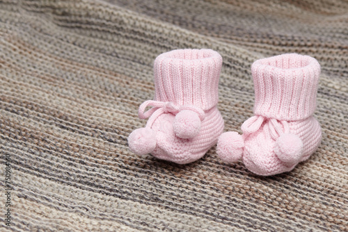 baby booties, for newborns, the first shoes for delicate feet