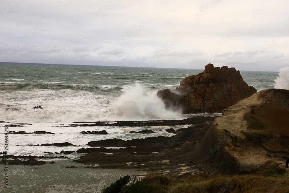 Arnia beach is located in the autonomous community of Cantabria, Spain