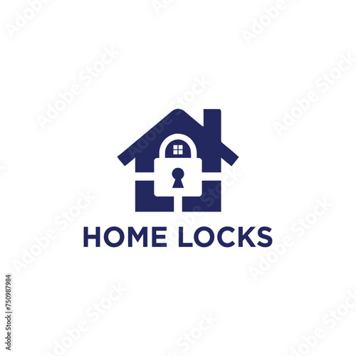 Home Locks Logo Design Vector © zaqilogo