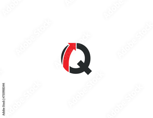 Free Download initial Letter Q Arrow Logo Concept icon sign symbol Design Element. Financial, Consulting, Logistics Logotype. Vector illustration template - GFXLoad