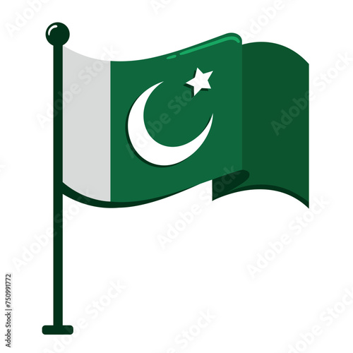 pakistan day flag