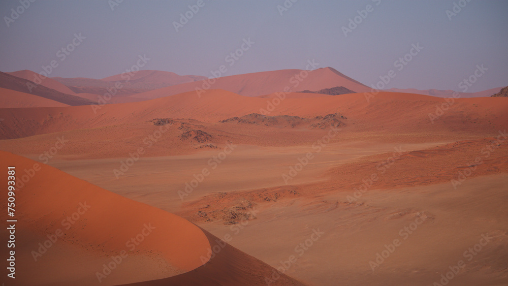 sand dunes in namibia