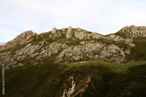 Somiedo Natural Park is a protected area located in the central area of the Cantabrian Mountains in the Principality of Asturias in northern Spain photo