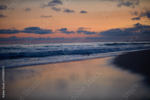 Dance of the Waves: Serenity on the Beach © justoomm