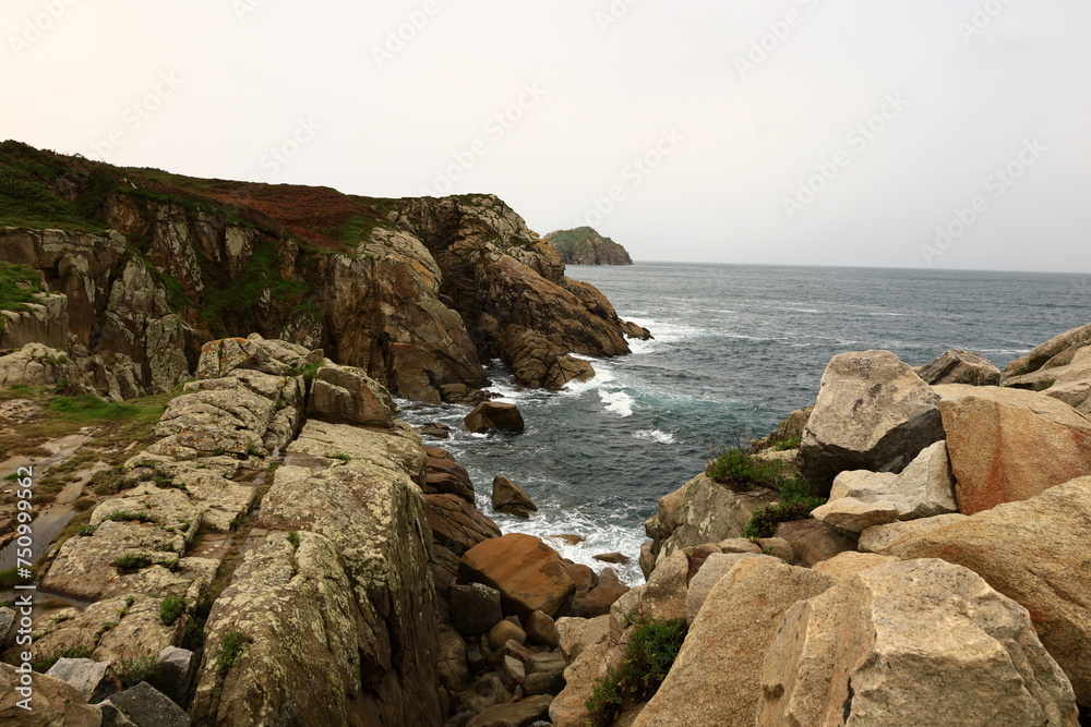 Los Acantilados de papel located near the Punta de Morás, are magnificent granite rock formations of extraordinary beauty