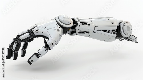 Robotic Arm, rendering isolated on white background