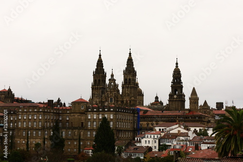 Santiago de Compostela is the capital of the autonomous community of Galicia  in northwestern Spain