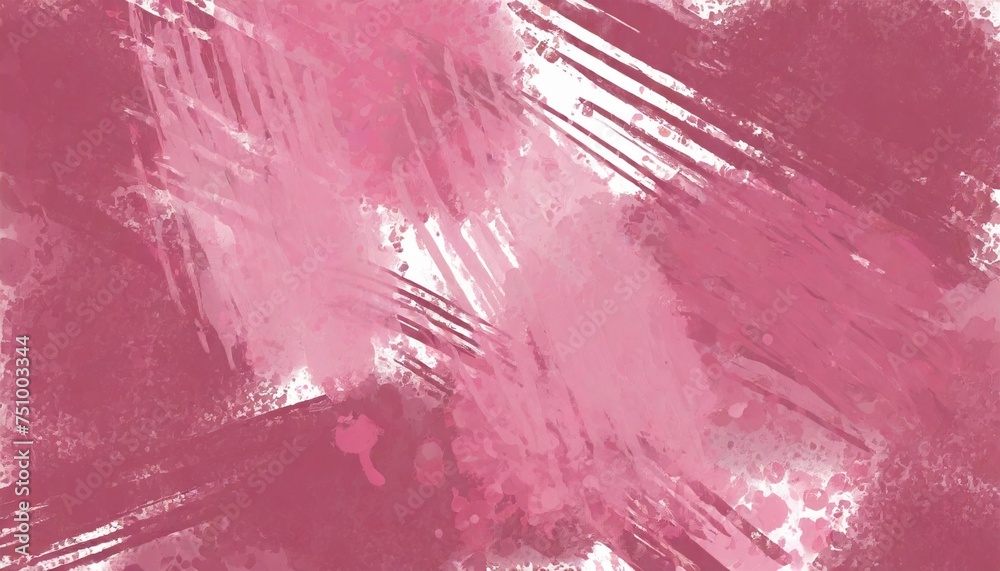 pink abstract grunge background with smears