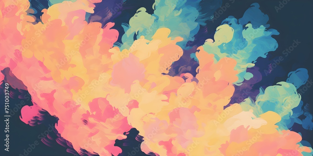 Blooming floral abstract wallpaper background Blooming floral abstract wallpaper background