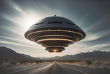 Obiekt latający UFO.