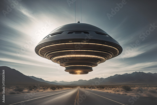 Obiekt latający UFO.