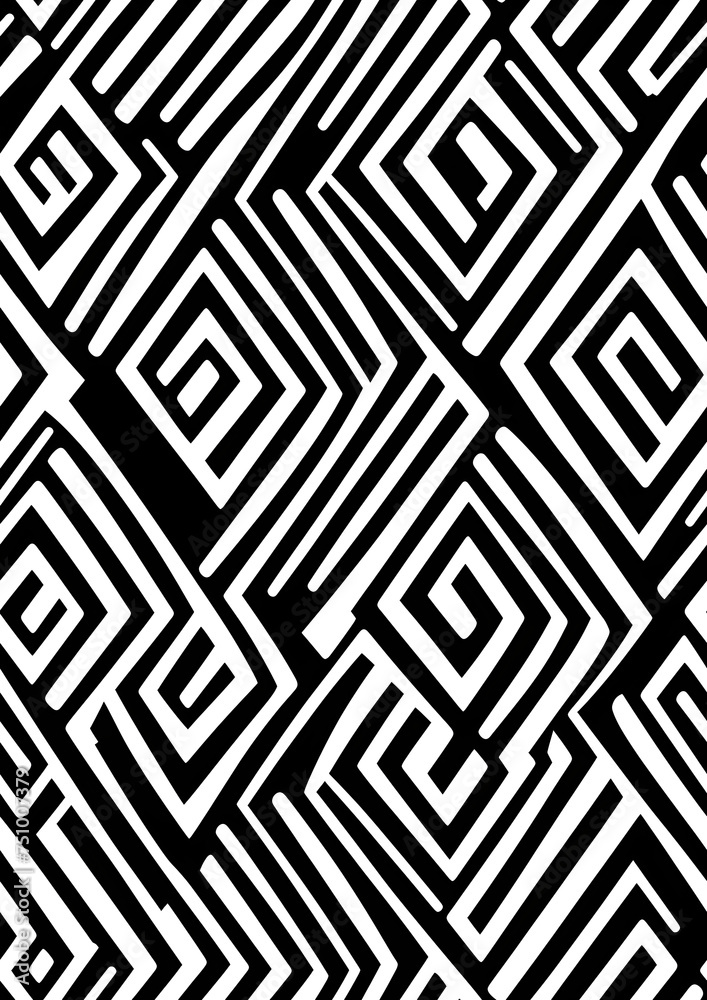 Ethnic pattern - african color style shapes background Ethnic pattern - african color style shapes background