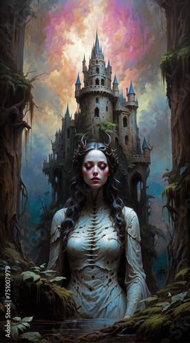 Dark Castle     Princess With White Dress4