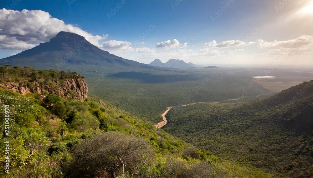 african landscape natural park