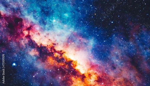 colorful space galaxy cloud nebula stary night cosmos universe science astronomy © Raymond