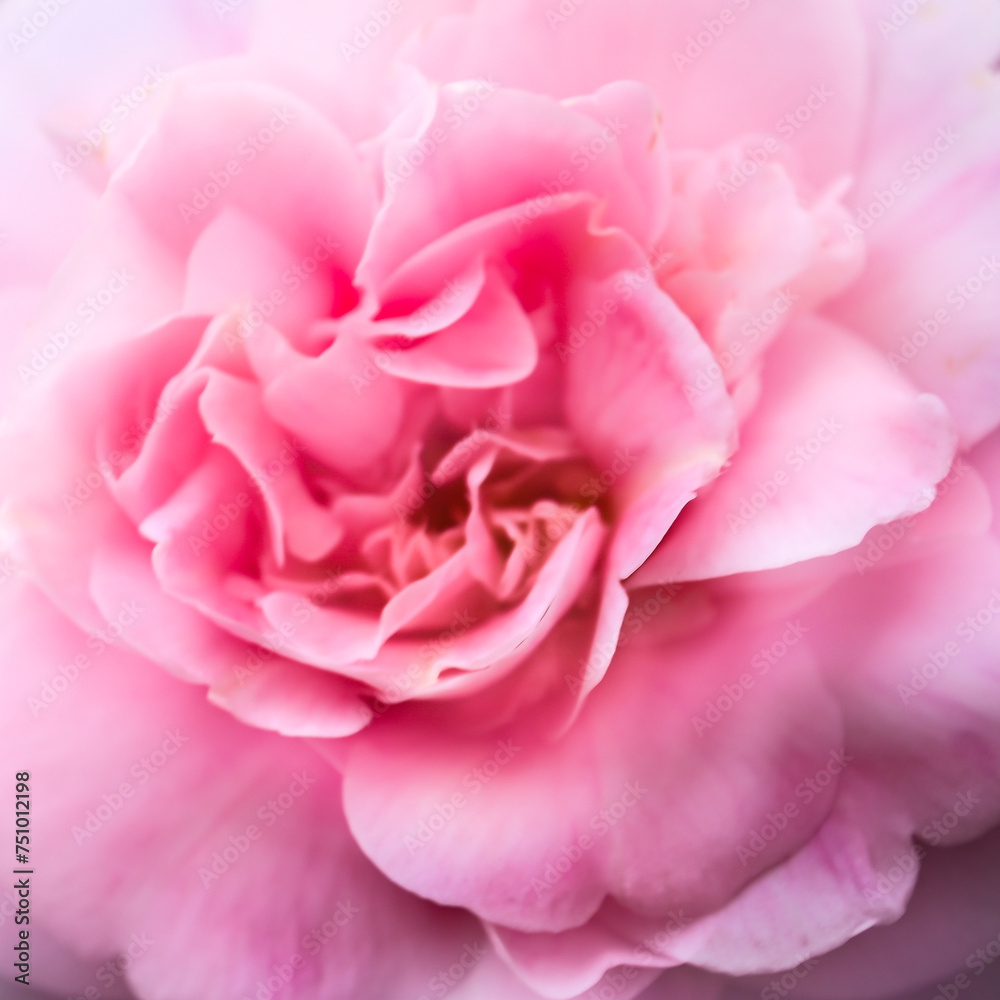 London, UK, 1 March 2024: Unfocused close up rose flower, soft and delicate floral background, double exposure London, UK, 1 March 2024: Unfocused close up rose flower, soft and delicate floral background, double exposure