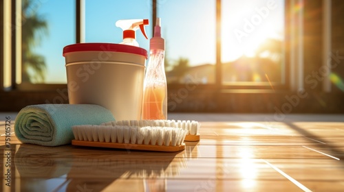 Transformative cleanliness: professional cleaning services for homes and businesses, ensuring immaculate spaces through expert maintenance, sanitation, eco-friendly practices for spotless environment © Ruslan Batiuk