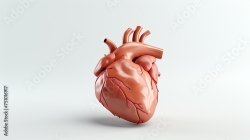Ultimate Transparent 3D Heart Model for Interactive and Informative Educational Presentations