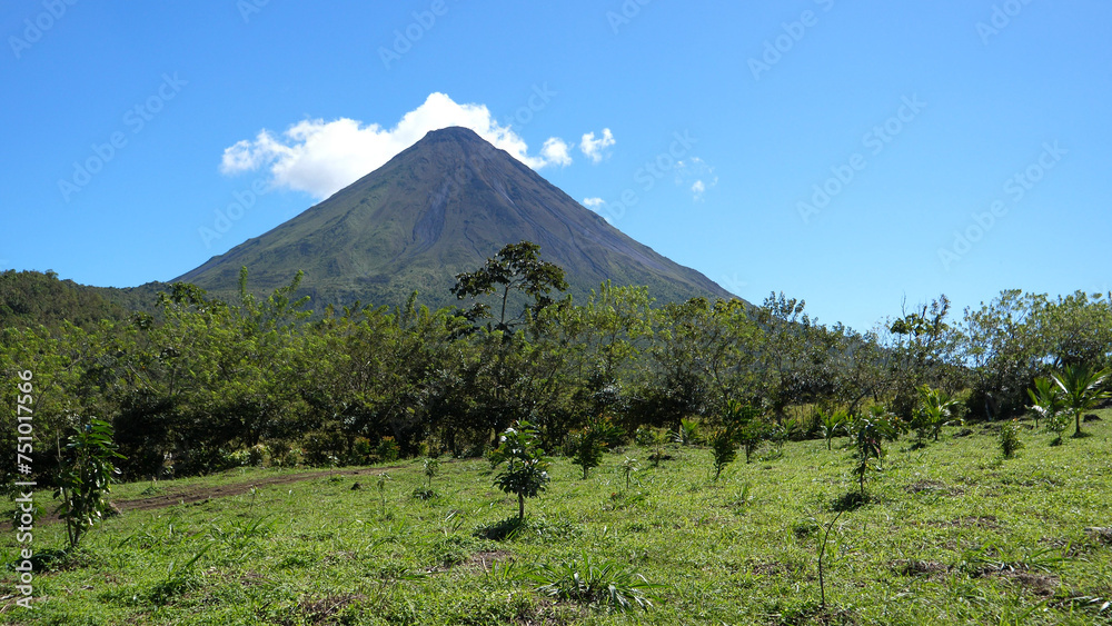 Arenal Volcano from Arenal Volcano National Park Arenal Volcano from Arenal Volcano National Park