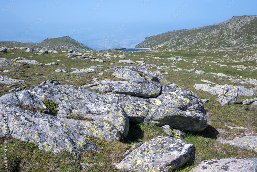 Summer Landscape of Rila Mountain near Kalin peaks, Bulgaria Summer Landscape of Rila Mountain near Kalin peaks, Bulgaria