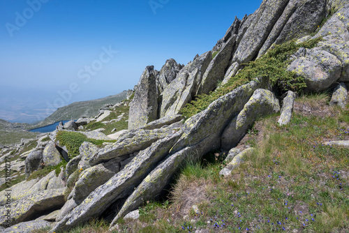 Summer Landscape of Rila Mountain near Kalin peaks, Bulgaria