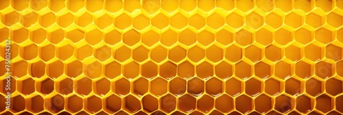 a close up of honeycombs