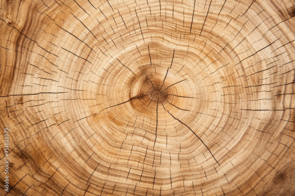 Fototapeta premium a close up of a tree stump