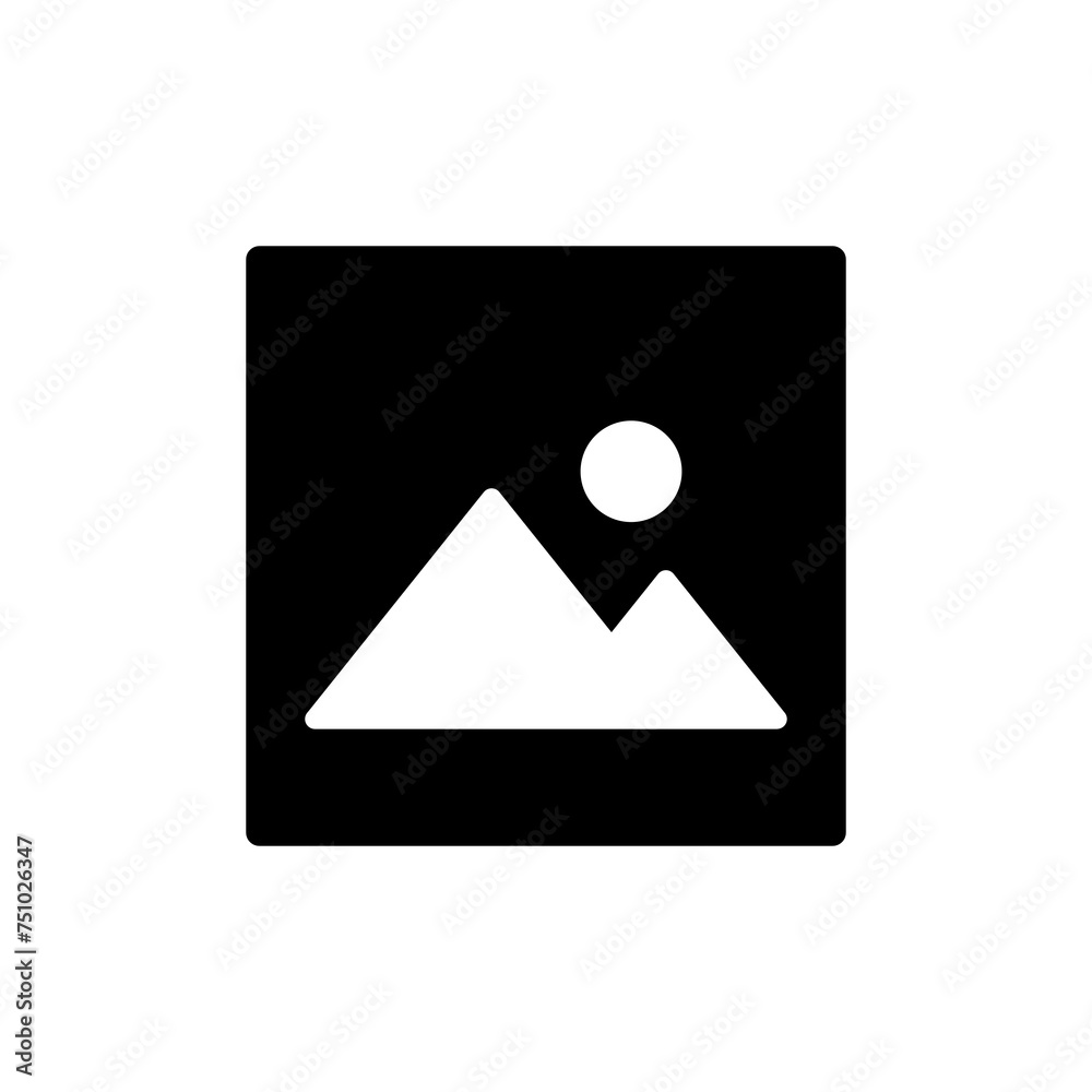 Picture icon vector isolated on white background. Picture vector icon. photo gallery icon vector Picture icon vector isolated on white background. Picture vector icon. photo gallery icon vector