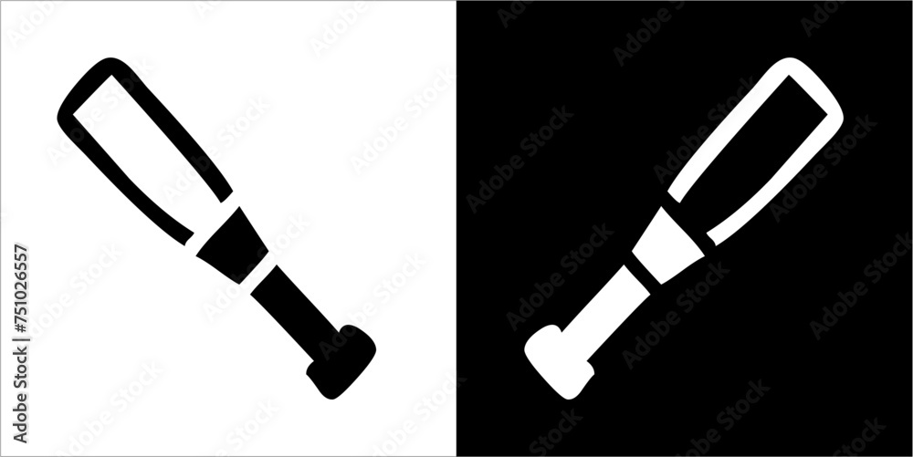 Illustration vector graphics of baseball icon